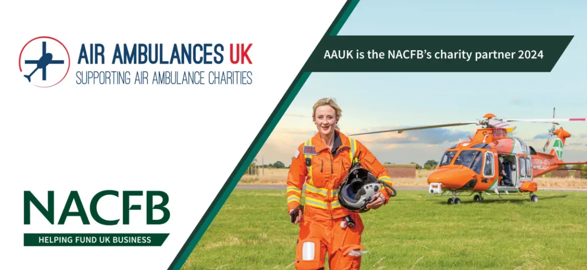 The NACFB is proud to be raising funds for Air Ambulances UK, our 2024 charity partner